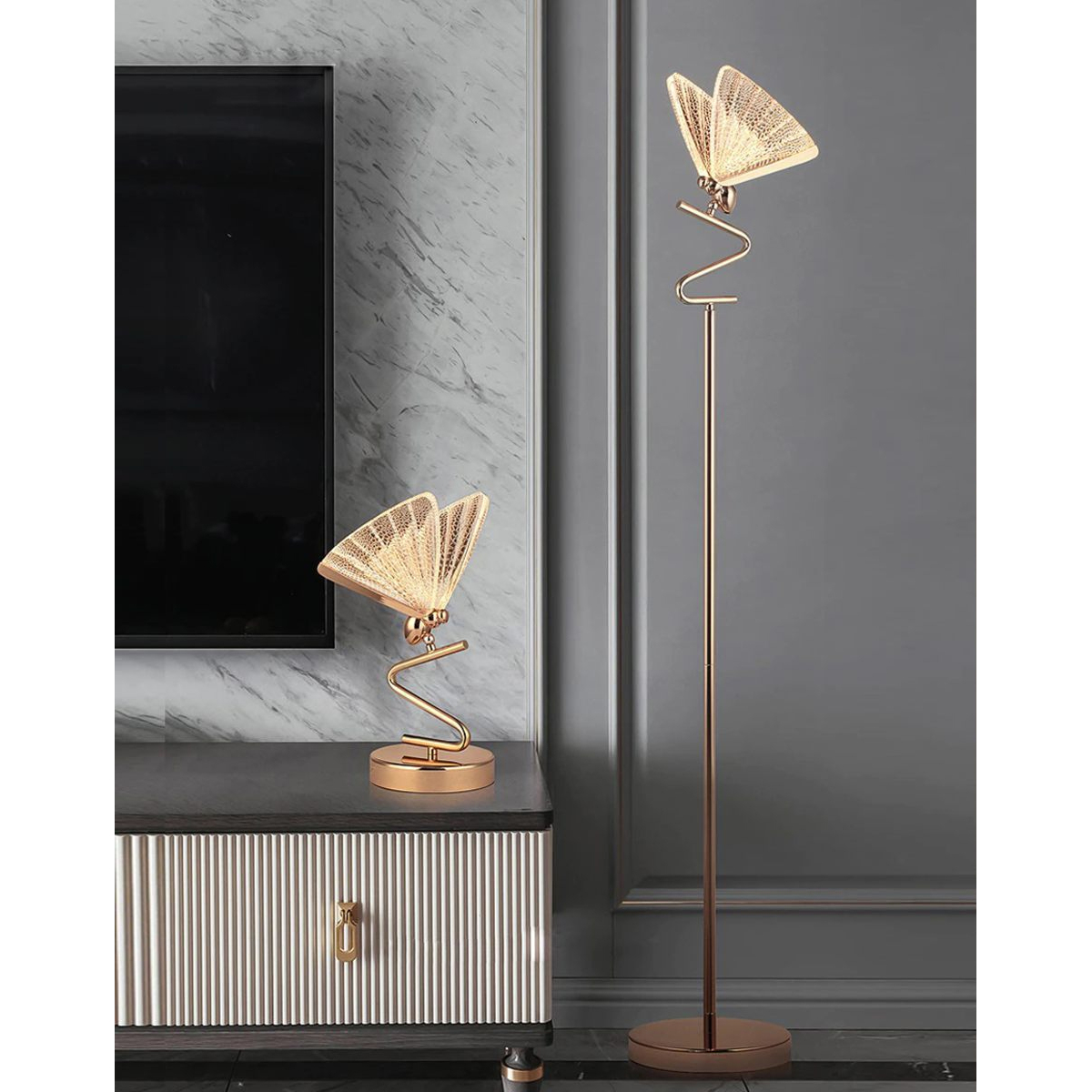 BUTTERFLY FLOOR LAMP