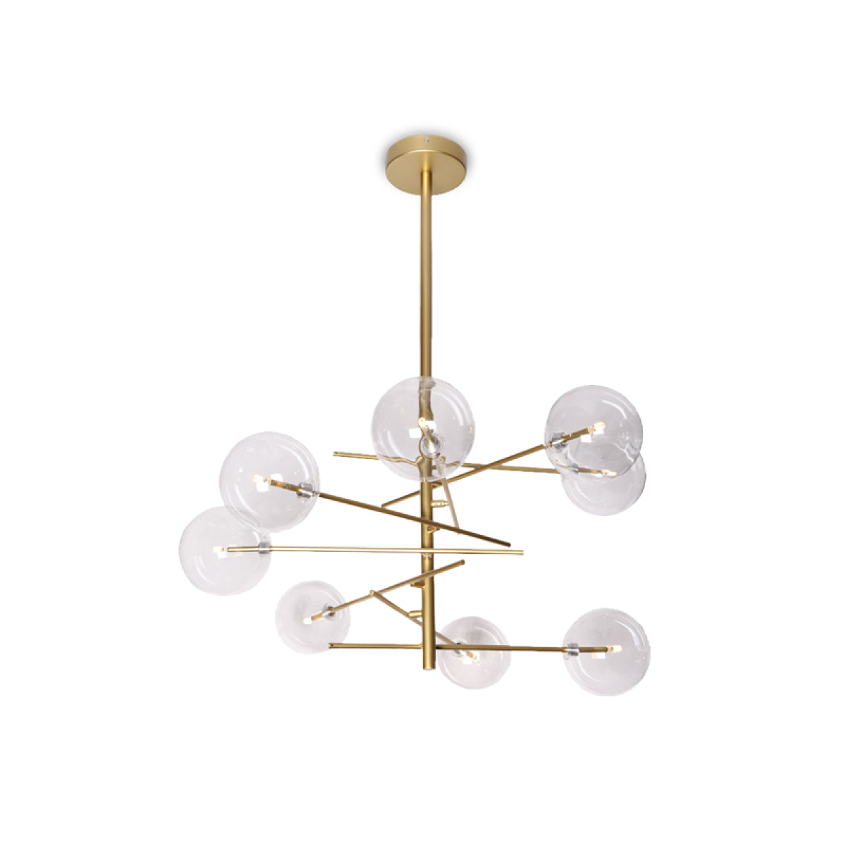 GLASS BALL HANGING LIGHT