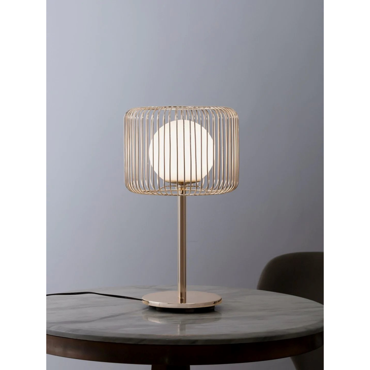BIRDCAGE TABLE LAMP