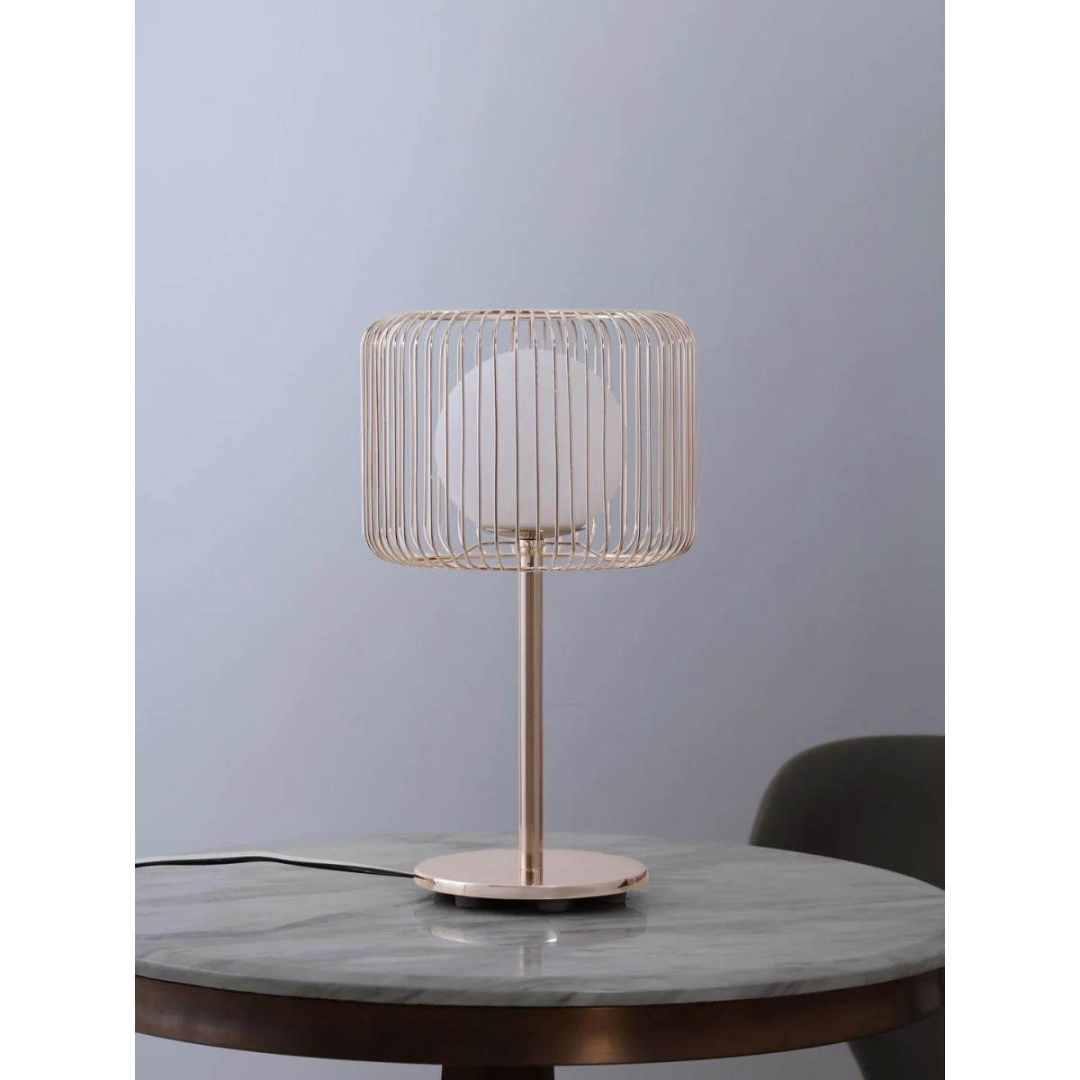 BIRDCAGE TABLE LAMP