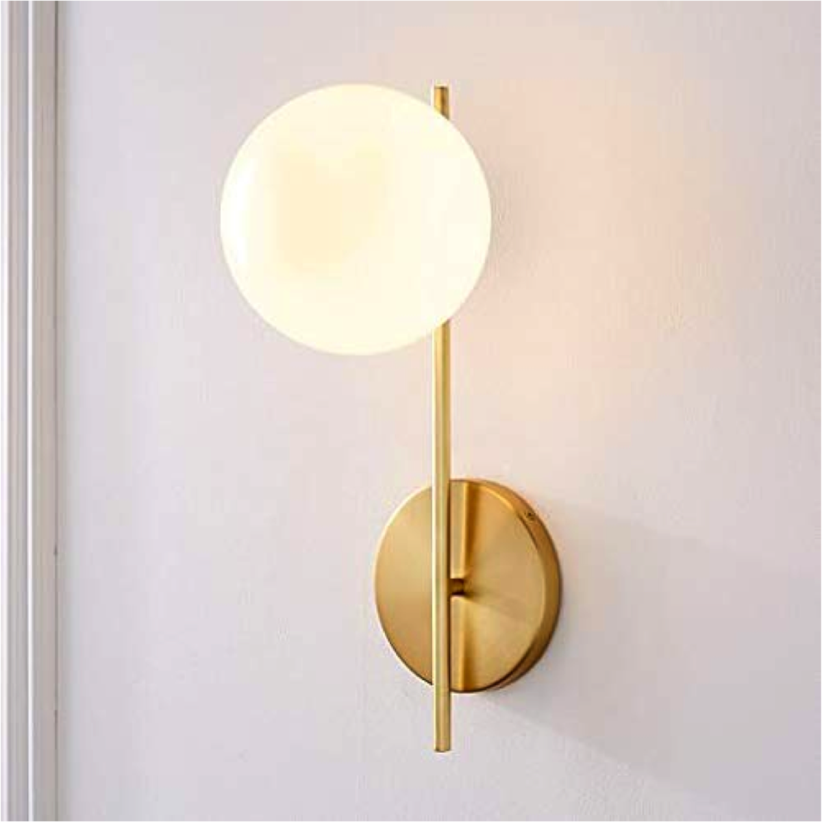 FROSTED GLASS WALL LIGHT